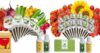 inbloom 7 Pods Fruit Seed Pod Kit and 12 Pods Vibrant Wildflower & Fruit Mixd Seed Pod Kit for AeroGarden, Ahopegarden, GARDENCUBE, MUFGA, iDoo Hydroponics Growing System