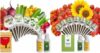 inbloom 7 Pods Fruit Seed Pod Kit and 7 Pods Vibrant Wildflower & Fruit Mixd Seed Pod Kit for AeroGarden, Ahopegarden, GARDENCUBE, MUFGA, iDoo Hydroponics Growing System