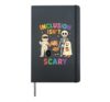 Inclusion Isn’t Scary Cute Halloween Kindness Hardcover Journal, Black