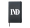 IND Indianapolis IN Airport Code Hometown Pride Design Hardcover Journal, Black
