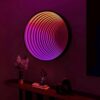 Infinity Mirror Lamp, LED 3D Night Light, Sensory Tunnel Effect for Home, Desk, Living Room, Party Decoration - Unique 30cm Table Lamp