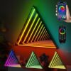 Infinity Mirror Light, LED Sensory Night Lamp, USB & Battery Powered 3D Mirror for Home and Desk, Unique Decorative Lighting, 70cm Length