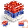 Infowush 2-in-1 Fidget Spinners Maze Cube - Fidget Toys for Kids & Adults