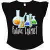 inktastic Future Chemist with Toddler Flutter Sleeve T-Shirt 3T Black 3a12f