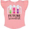 inktastic Future Scientist Toddler Flutter Sleeve T-Shirt 5-6 Mauve 311a0