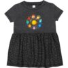inktastic Infant Dress 24 Months Vintage Smoke with Leopard Print 49777