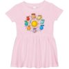 inktastic Solar System Planets Infant Dress 24 Months Pink 49777