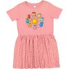 inktastic Solar System Planets Toddler Dress 3T Mauve with Speckles 49777