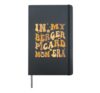 In My Berger Picard Mom Era Groovy Picardy Dog Owner Hardcover Journal, Black