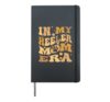 In My Heeler Mom Era Groovy Australian Cattle Dog Owner Hardcover Journal, Black