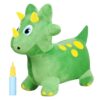 INPANY Bouncy Horse, Plush Dinosaur Hoppers Toys for Boy, Gifts Toy for Kid