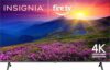 Insignia 65" Class F50 Series LED 4K UHD Smart Fire TV, Voice Remote with Alexa, Stream Live TV Without Cable