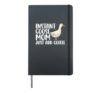 Instant Goose Mom Just Add Coffee Mother's Day Porch Goose Hardcover Journal, Black