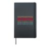 Instructor Funny Retro Layered Text Trainer Men Women Hardcover Journal, Black