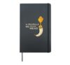 In valhalla we drink mead Hardcover Journal, Black