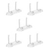 Ioensy 5Pcs Clear Acrylic Display Stands Sturdy Plate Stands Display Holders for Easels