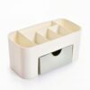 Ioensy Storage Cabinet Desktop Organizer Drawer Box With Divided Compartments PP Material Protected Drawer Stable Non Slip Base suitable for home office, Green, 1 Compartment
