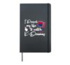 I Paused My Life To Watch K-Dramas Korean Drama Fangirl Hardcover Journal, Black