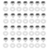 Ipetboom 30 Sets Rotatable Googly Wiggle Eyes with Washers, 15mm Threaded