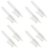 Ipetboom 8pcs Empty Paint Marker Pens Refillable round Soft Tip for Drawing