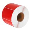 Ipetboom Red Self-Adhesive Thermal Sticker Labels Made of Paper, Easy to Peel and Stick, Compatible with Label Printers, Compact Design for Warehouse and Shops Use