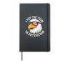 I Put The 'Tism In Patriotism Autism Eagle Funny July 4th Hardcover Journal, Black