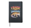 I Raise Tiny Dinosaurs Gecko Reptile Tee Hardcover Journal, Black