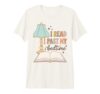 I Read Past My Bedtime Bookworm Reader Librarian Retro Premium Tri-Blend T-Shirt