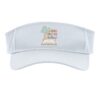 I Read Past My Bedtime Bookworm Reader Librarian Retro Sport Sun Visor, Adult, One Size, White
