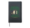 Irish Goodbye Club Funny Introvert Social Battery Gift Hardcover Journal, Black