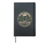 Irish Goodbye Social Club Ghosting St Patricks Day Hardcover Journal, Black