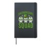 Irish Sugar Skull Shenanigans Squad - St Patricks Day Hardcover Journal, Black