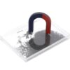 Iron Filings Box Magnetic Field Demonstrator Kit, Magnetism Experiment