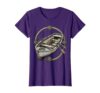 I Run a Tight Shipwreck Lifeboat Illustration T-Shirt, Women, Purple, XX-Large