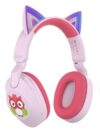 isightguard Kids Headphones with Microphone Bluetooth Toddler Headphones LED Ligh Volume Limit for Boys Girls