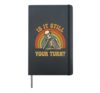 Is It Still Your Turn Funny Skeleton Board Gamer Hardcover Journal, Black
