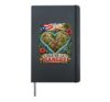 Isla En La Sangre Puerto Rico Hardcover Journal, Black