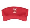 I Survived Days of School Funny Teacher Student Humor Sport Sun Visor, Youth, One Size, Red