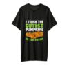I Teach The Cutest Pumpkins Funny Teacher Halloween Costume Adult & Youth Baseball Jersey