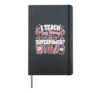 I Teach Tiny Humans What's Your Superpower? Cute Teacher Hardcover Journal, Black
