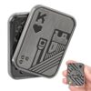 ITOKEY Fidget Toys Adults, Poker Card Fidget Toy, Metal Fidget Slider to Relieve Anxiety and Stress, Cool Desk Toys for Office, Magnet Fidget Toy for Men Adults ADHD