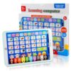 ITOMTE Kids Learning Tablet, Interactive Educational Toy for Toddlers 1-6, ABC Numbers Words Colors Music Learning Pad, Early Development Toys for Boys Girls Preschool(Green)