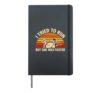 I Tried To Run But She Was Faster Married Jokes Hardcover Journal, Black