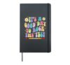 It's a Good Day to Rock the Test Groovy Testing motivation Hardcover Journal, Black