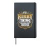 its a Kirby thing you wouldnt understand Kirby TShirt Hardcover Journal, Black