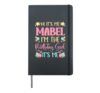 Its Me Mabel The Birthday Girl Birthday Party Hardcover Journal, Black