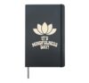 It’s Mindfulness Day Calm Wellness Spiritual Zen Meditation Hardcover Journal, Black