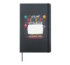 Its My Birthday Sign My Shirt Design Hardcover Journal, Black