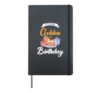 It's My Golden Birthday Cool Classic Birthday Celebration Hardcover Journal, Black