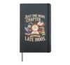 Ive Been Reading Since the Late 1900s Book Lover Hardcover Journal, Black